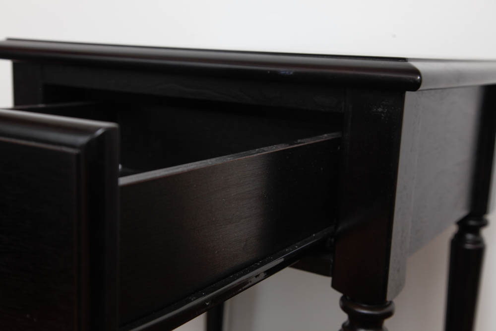 Dark Wood Side Table