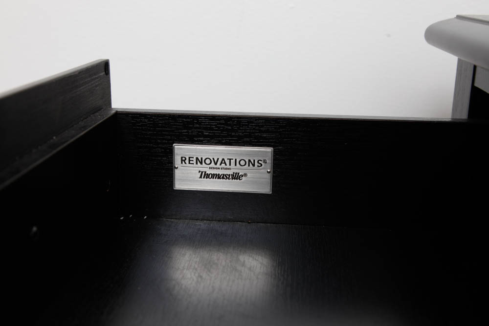 Dark Wood Side Table