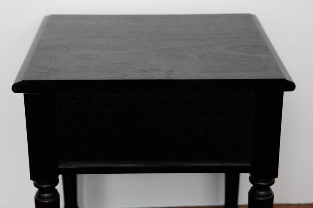 Dark Wood Side Table