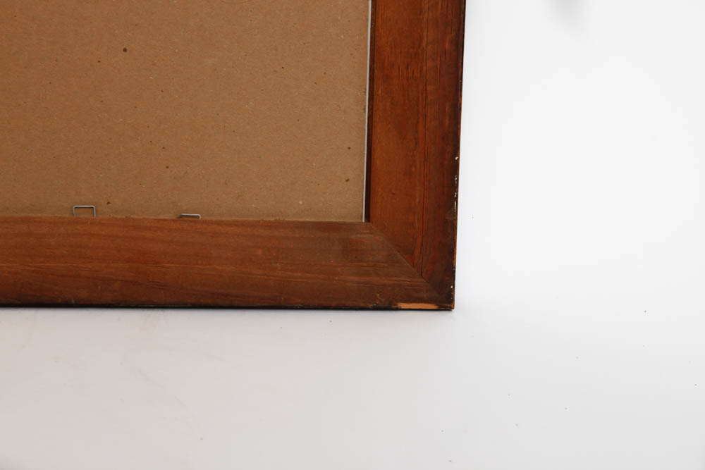 Signed Photograph of War Memorial Building Statue In Nashville