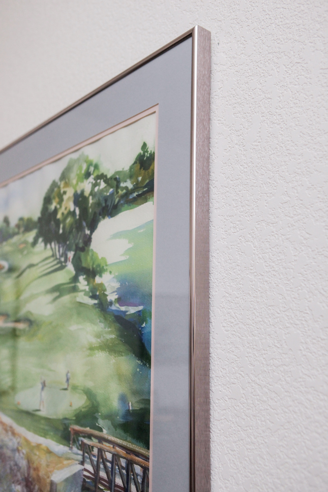 Framed Watercolor Painting by Martha Boltz