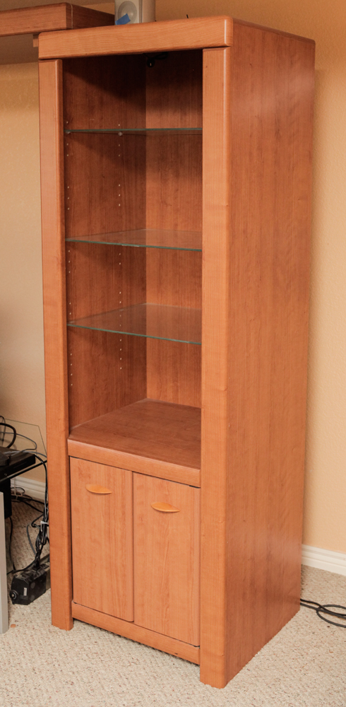 Bush Furniture Wood Entertainment Center