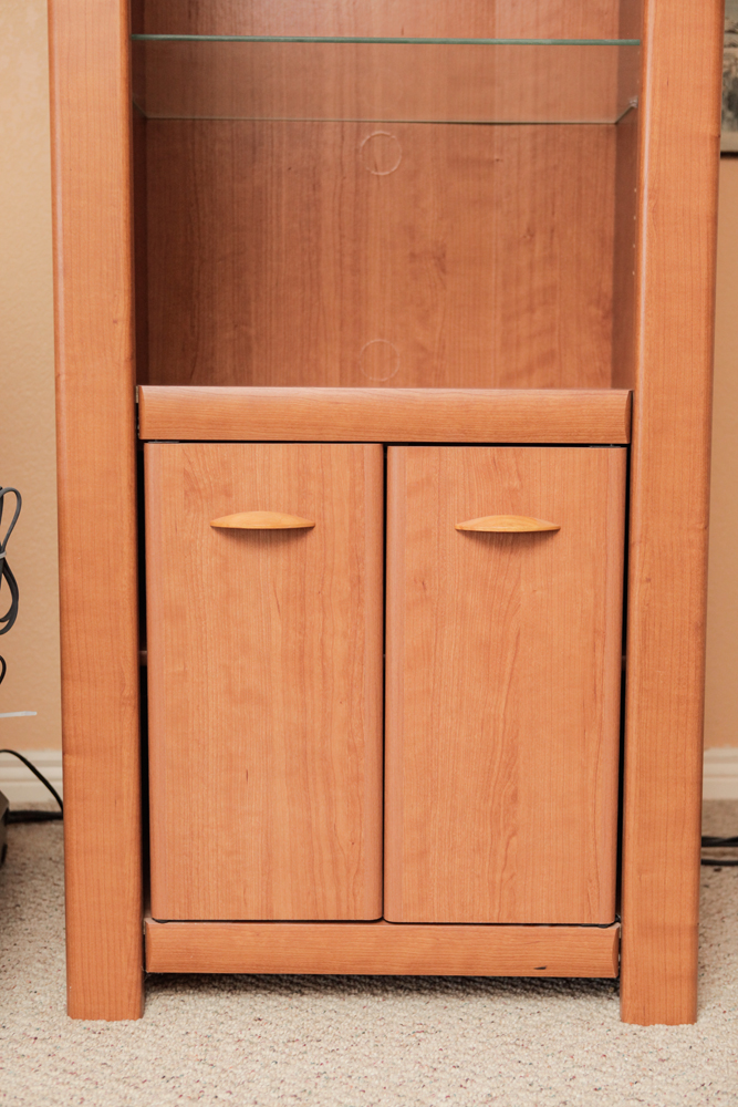 Bush Furniture Wood Entertainment Center