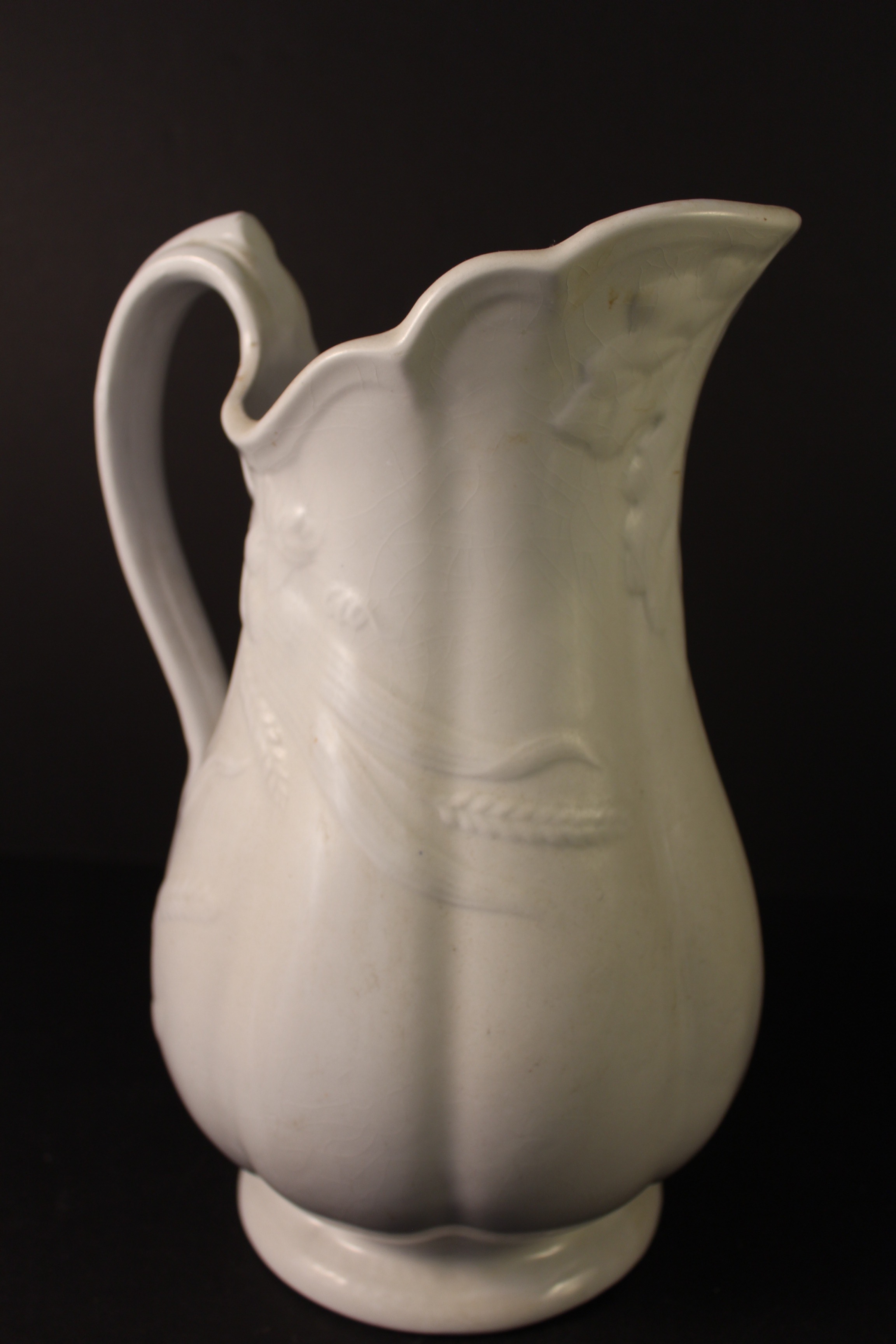 Large 19th Century J & G Meakin Ironstone Ewer
