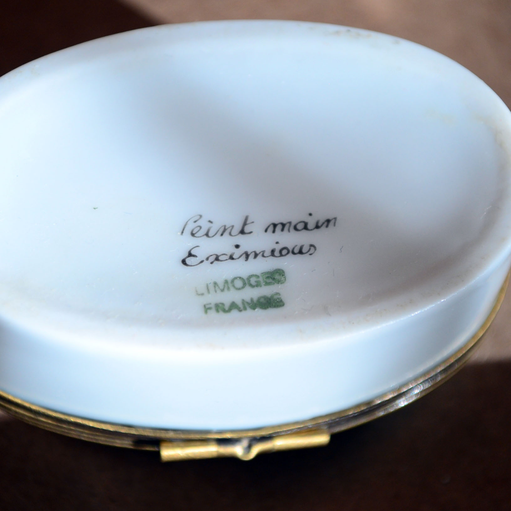 Four Souvenir Ceramic Jewelry and Music Boxes