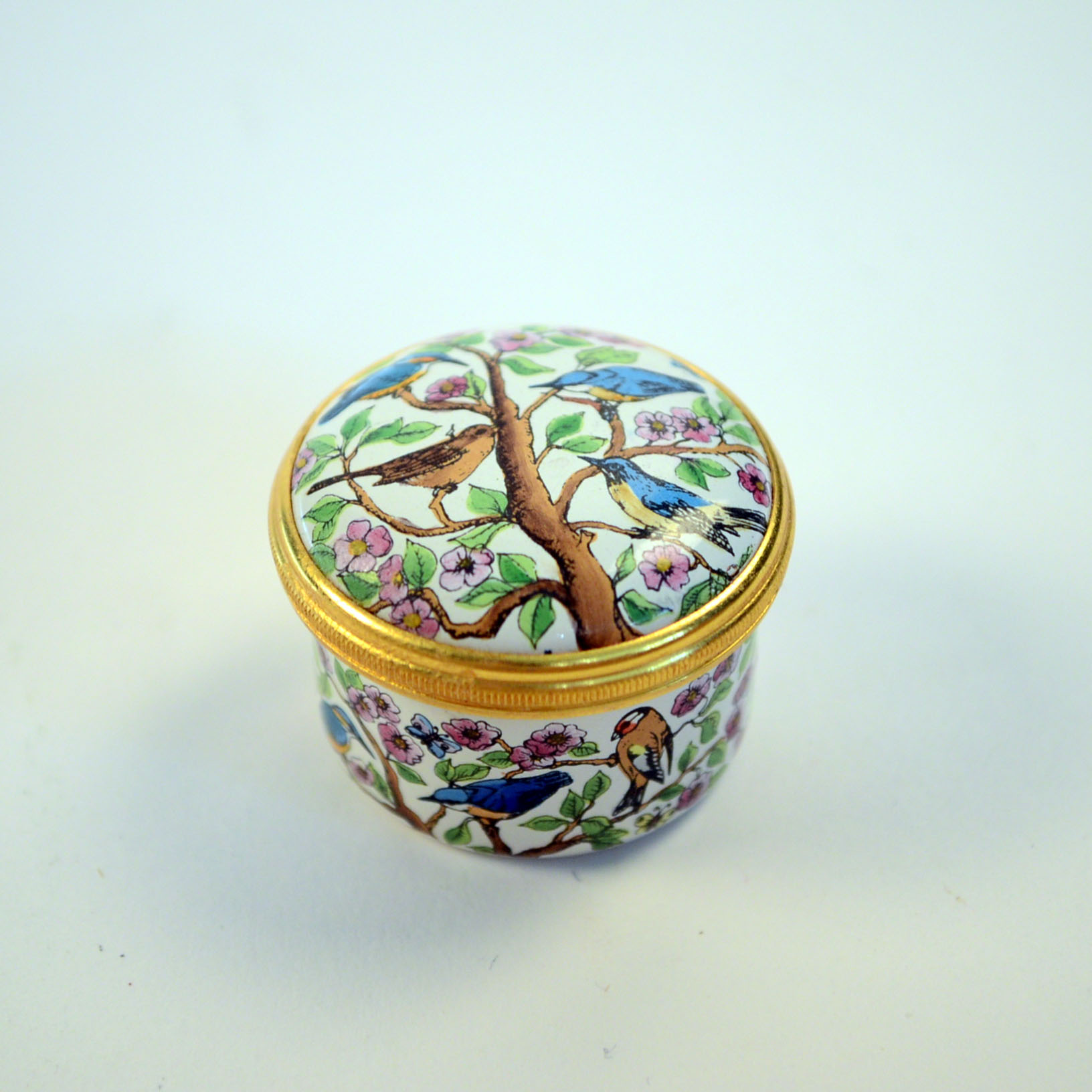 Halcyon Days Enamel Trinket Boxes and Music Box