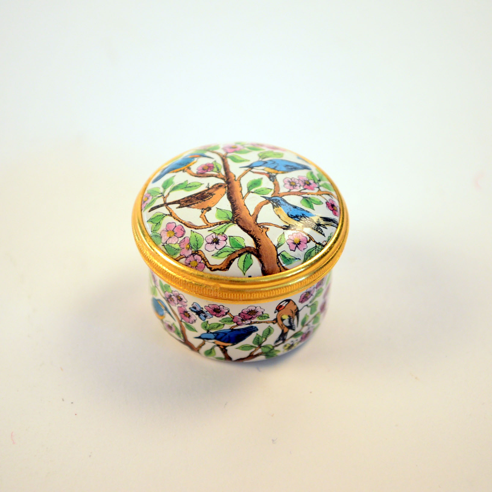 Halcyon Days Enamel Trinket Boxes and Music Box