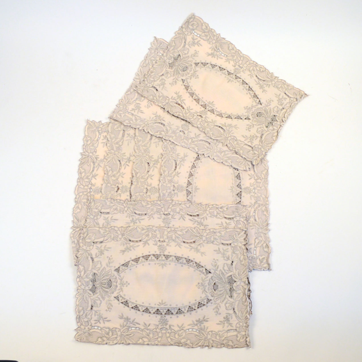 Set of Embroidered Dining Linens