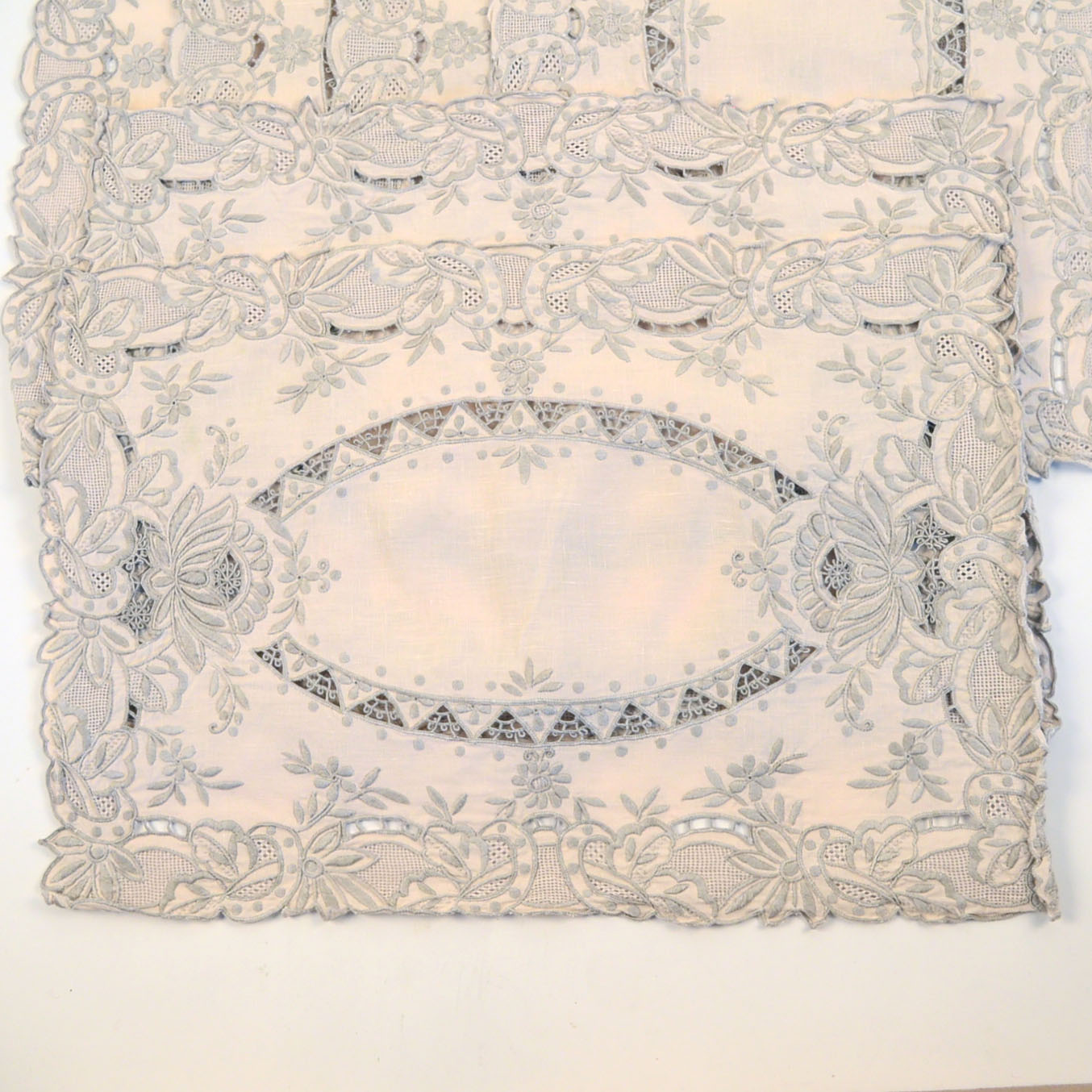 Set of Embroidered Dining Linens