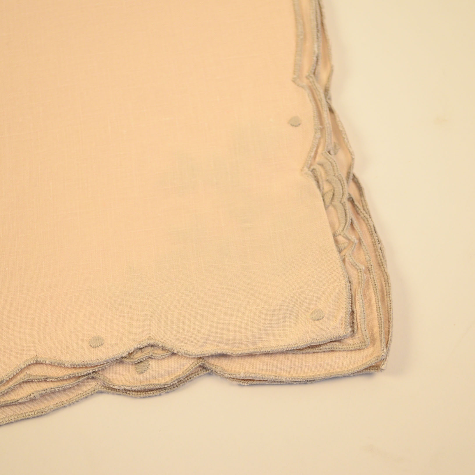 Set of Embroidered Dining Linens