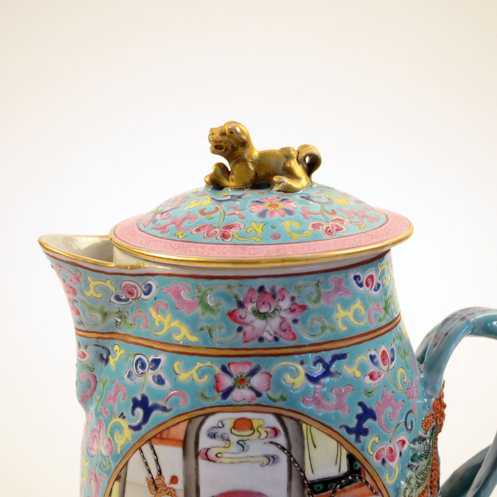 Chinese Porcelain Cider Jug