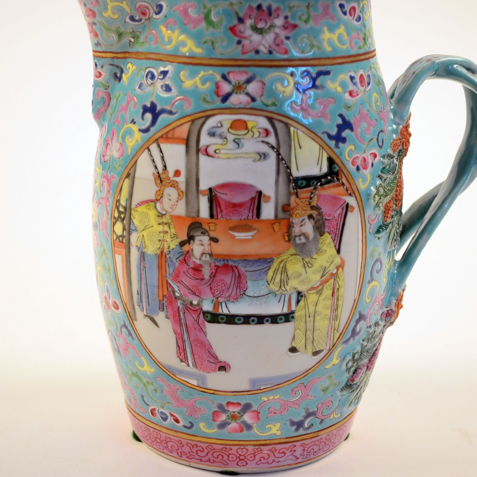 Chinese Porcelain Cider Jug