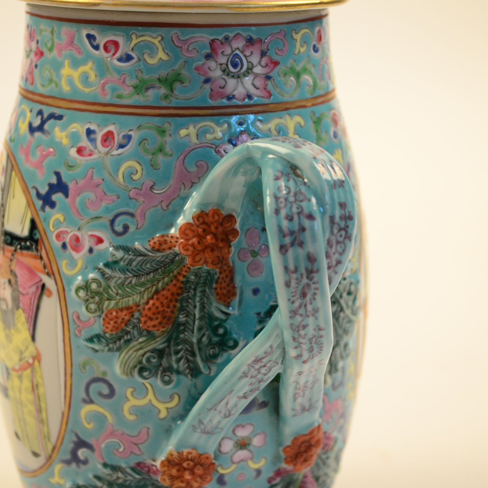 Chinese Porcelain Cider Jug