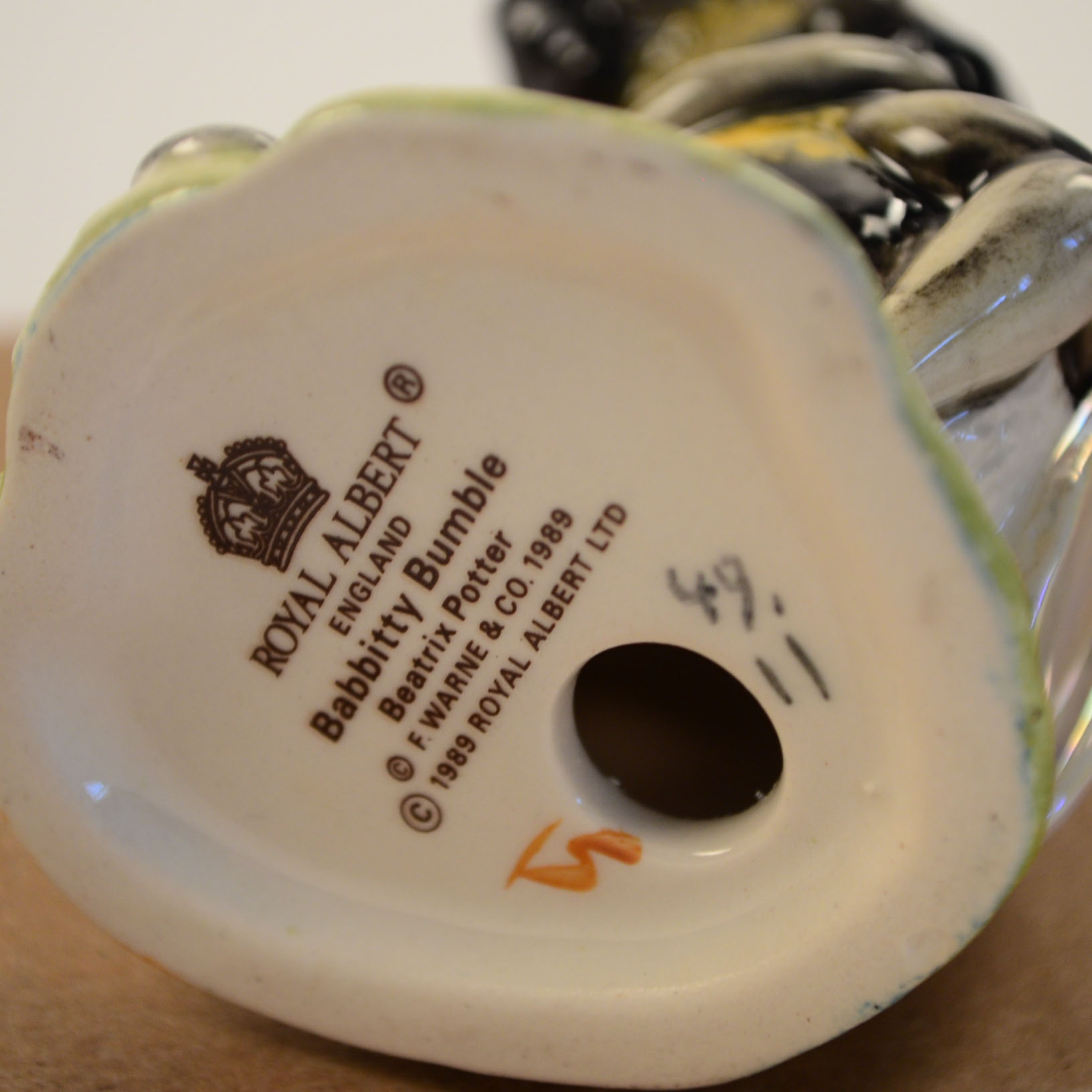 Trio of Royal Albert China Beatrix Potter Figurines