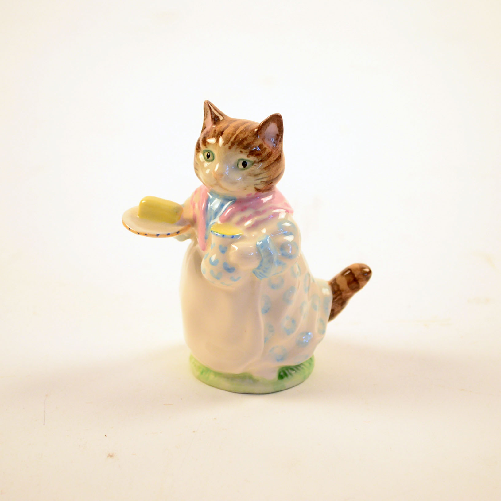 Pair of Vintage Royal Alvbert Beatrix Potter Cat Figurines