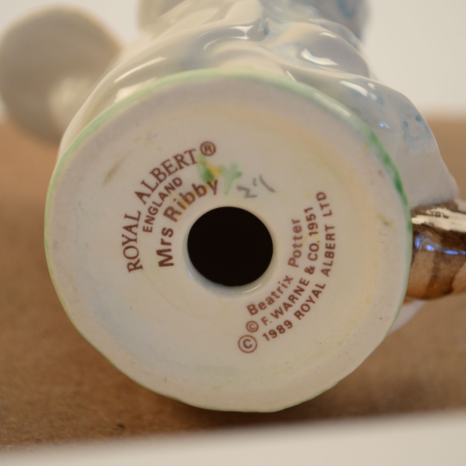 Pair of Vintage Royal Alvbert Beatrix Potter Cat Figurines