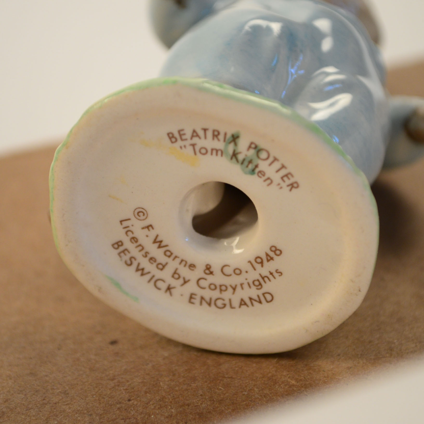 Pair of Vintage Royal Alvbert Beatrix Potter Cat Figurines