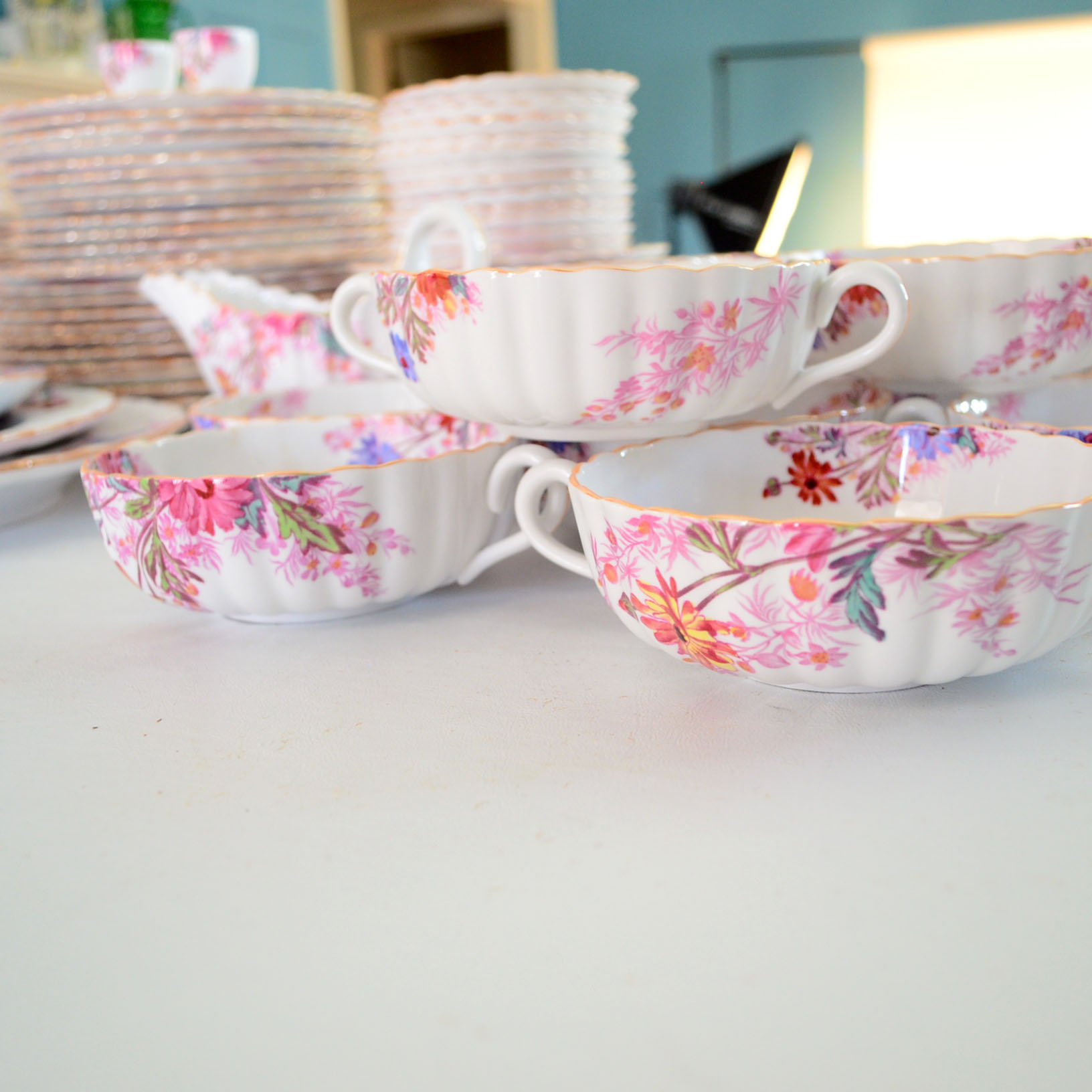 Spode China Tableware in "Chelsea Garden"