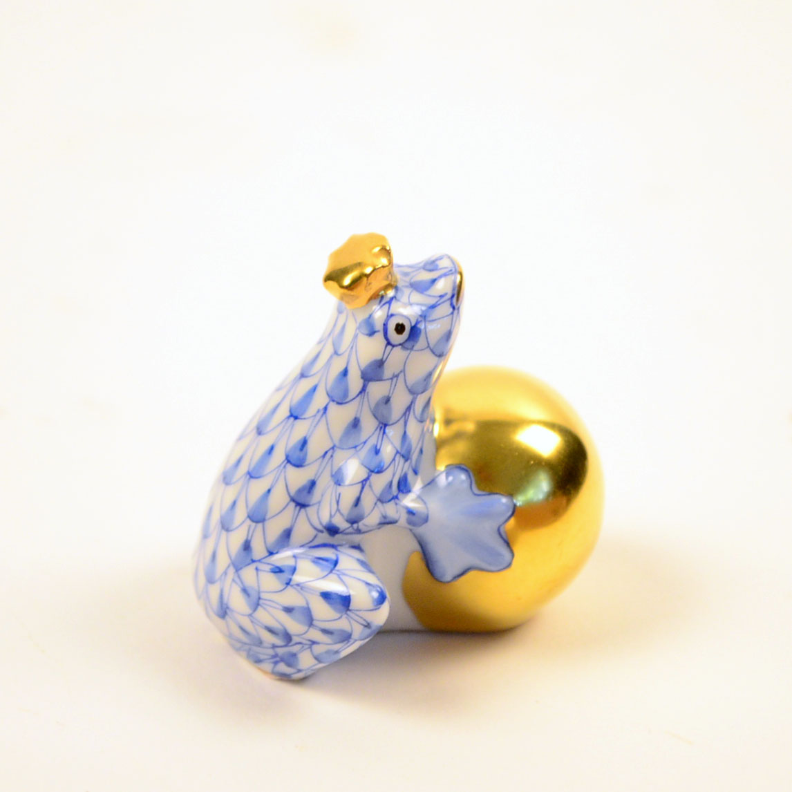 Four Herend Porcelain Animal Figurines