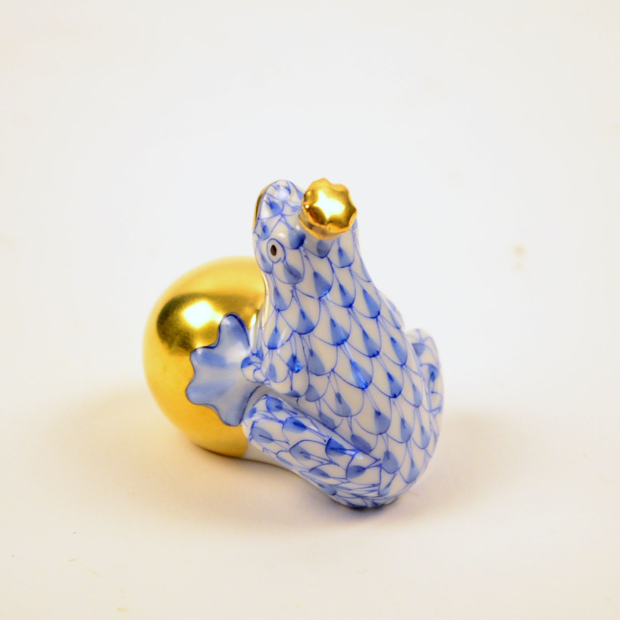 Four Herend Porcelain Animal Figurines