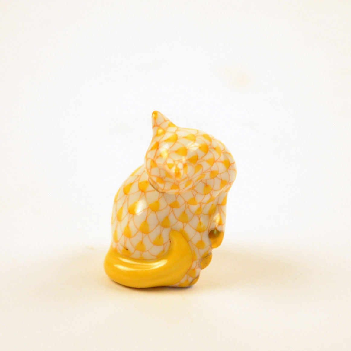 Four Herend Porcelain Animal Figurines