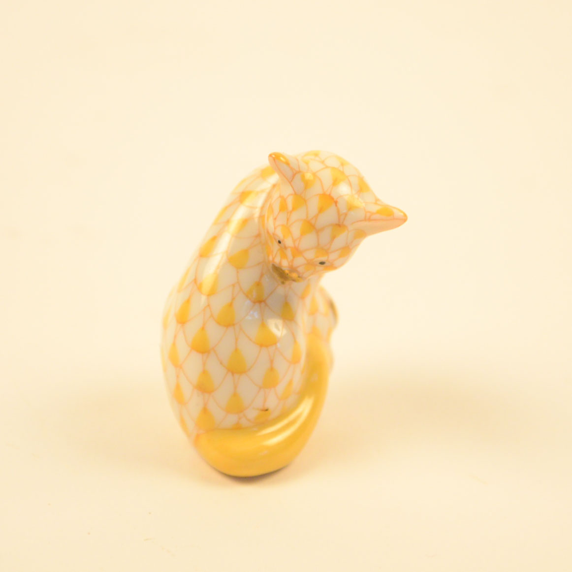 Four Herend Porcelain Animal Figurines