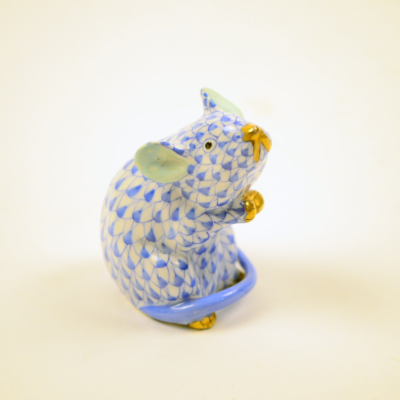 Four Herend Porcelain Animal Figurines