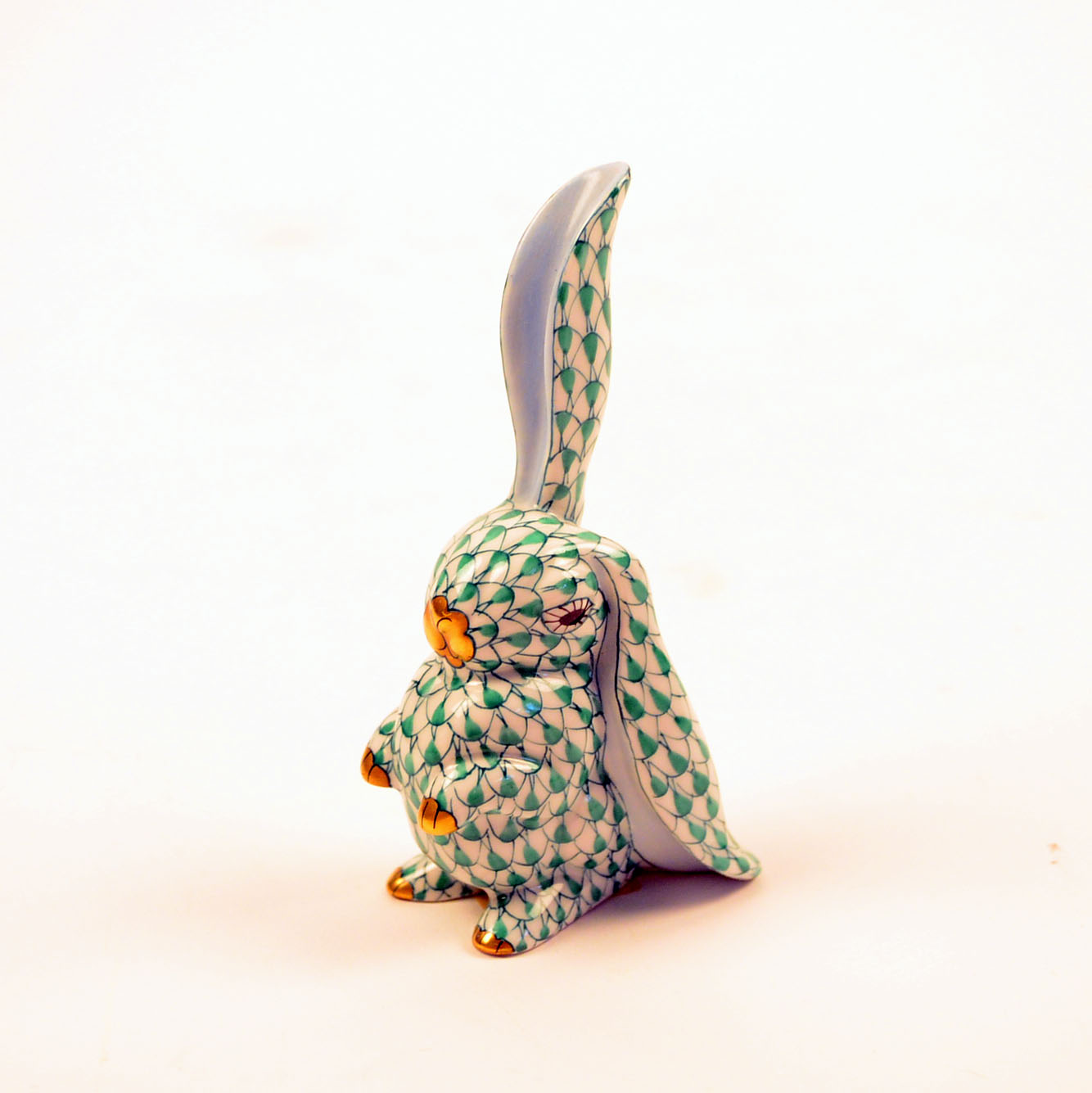 Four Herend Porcelain Animal Figurines