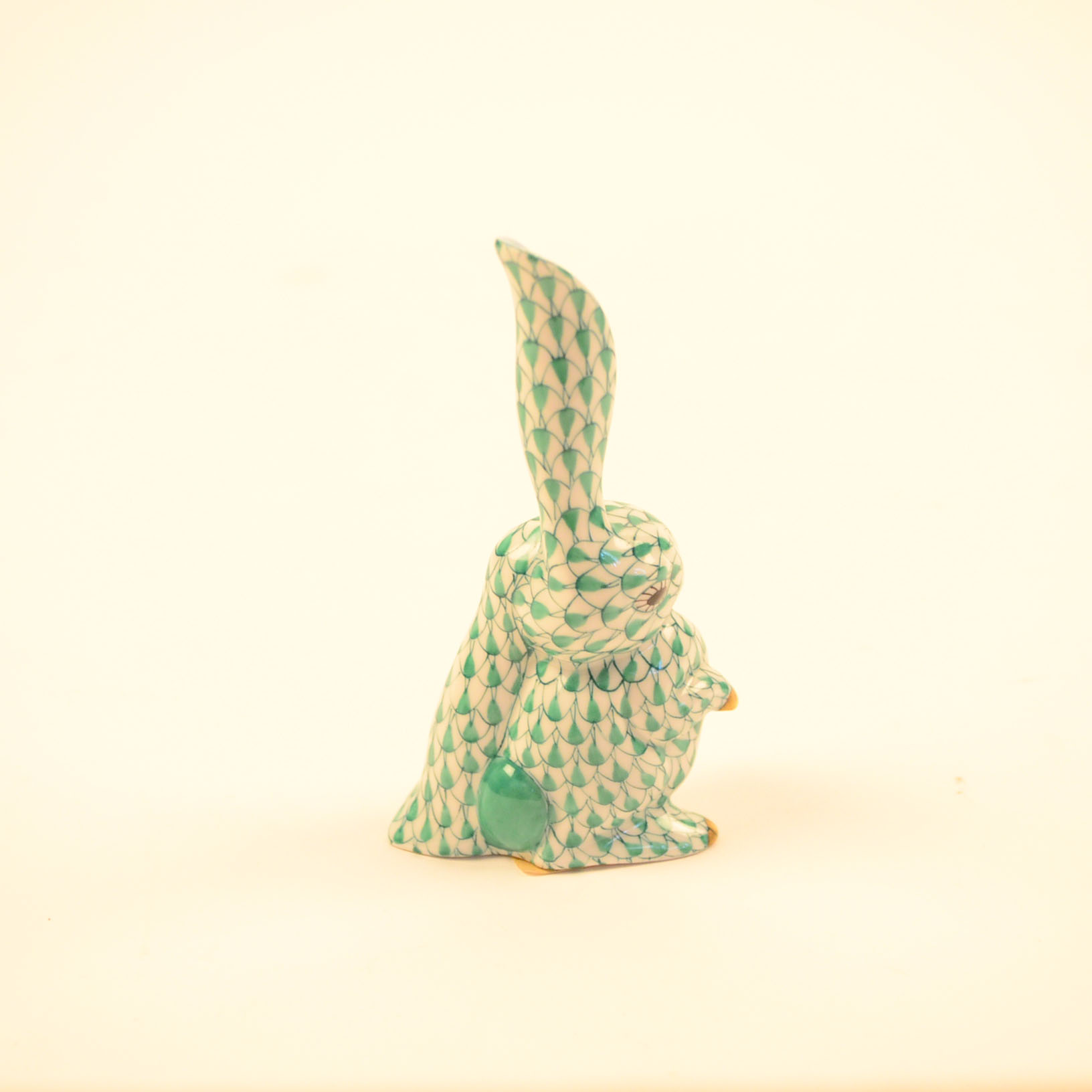 Four Herend Porcelain Animal Figurines