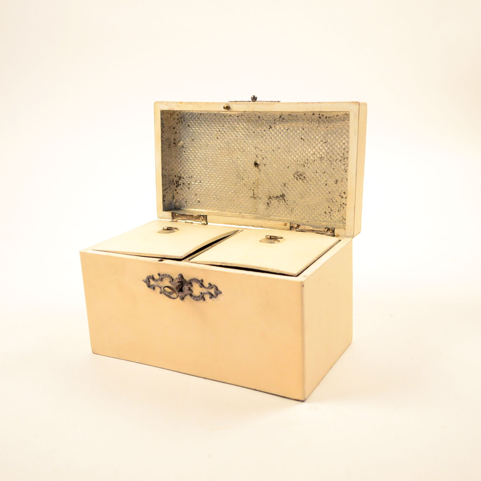 Cream And Black Storage Box