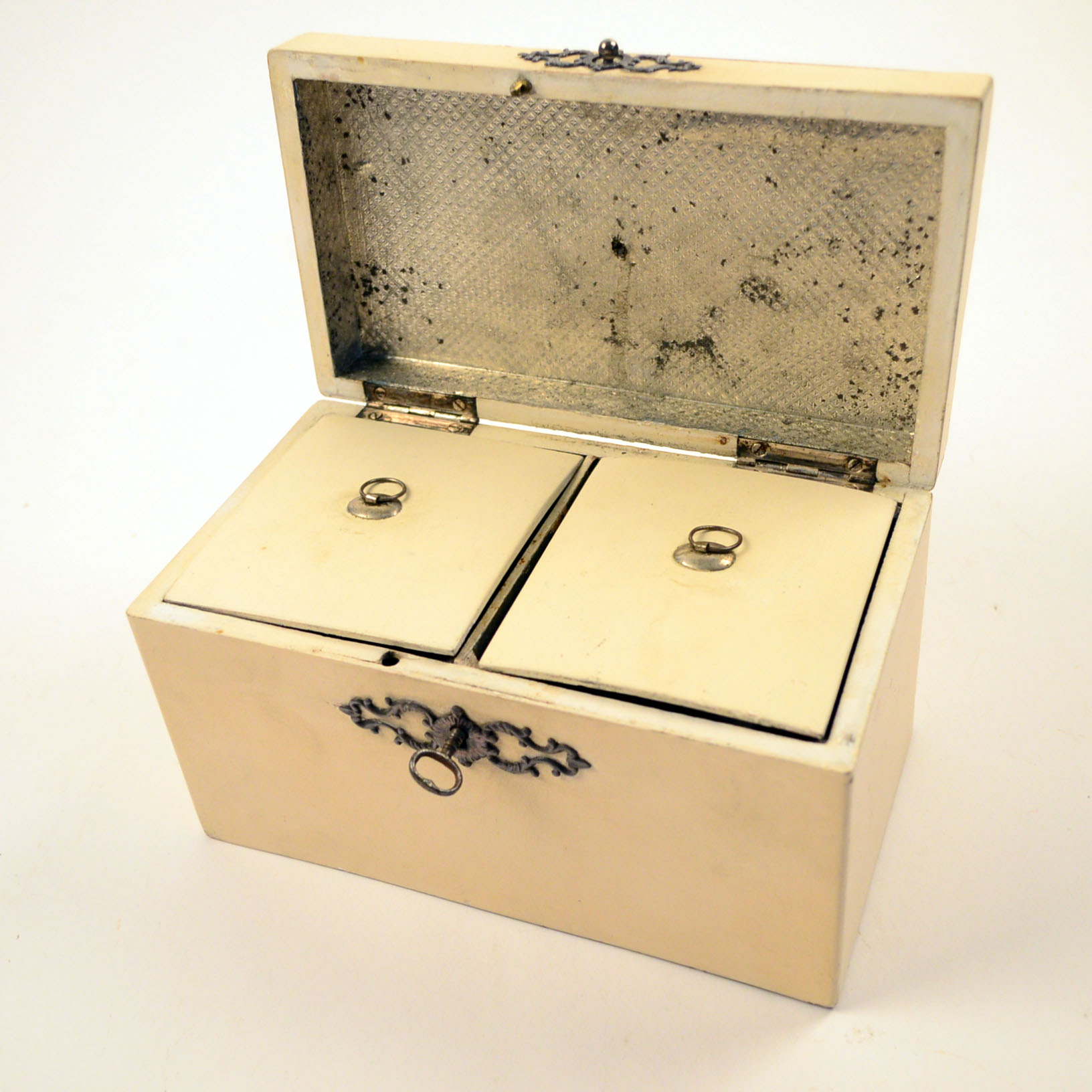 Cream And Black Storage Box