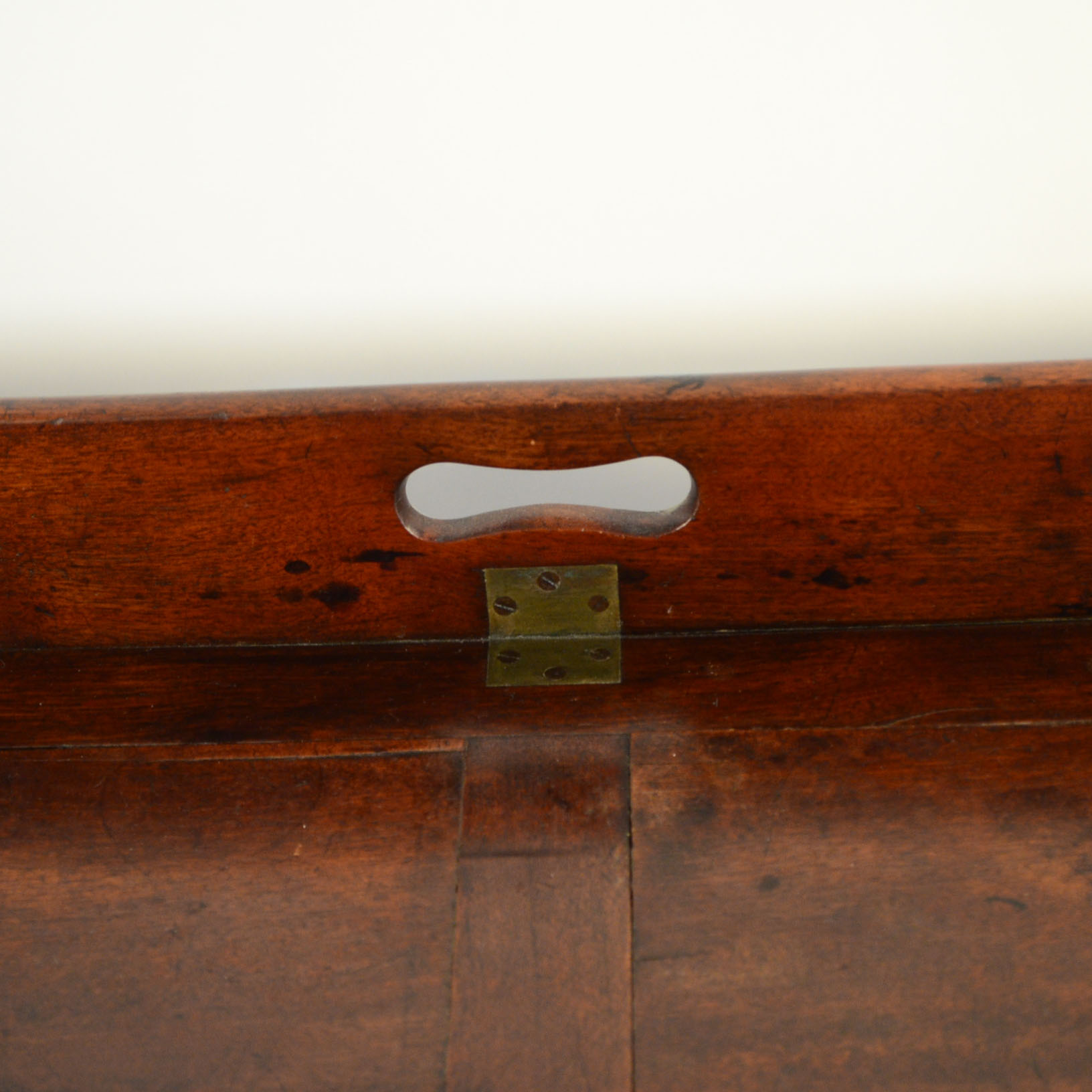 Vintage Wooden Butler's Serving Tray Table and Folding Stand