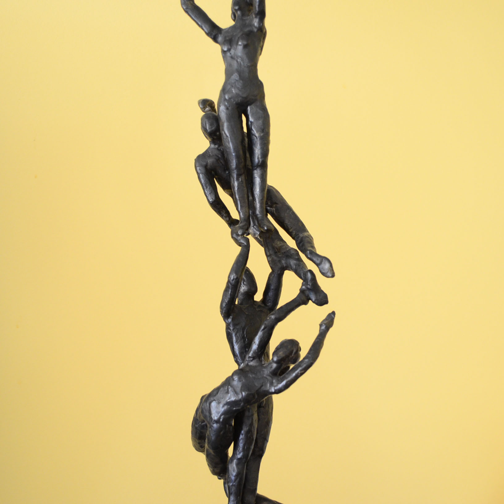 Nathan Hale Abstract Bronze Sculpture