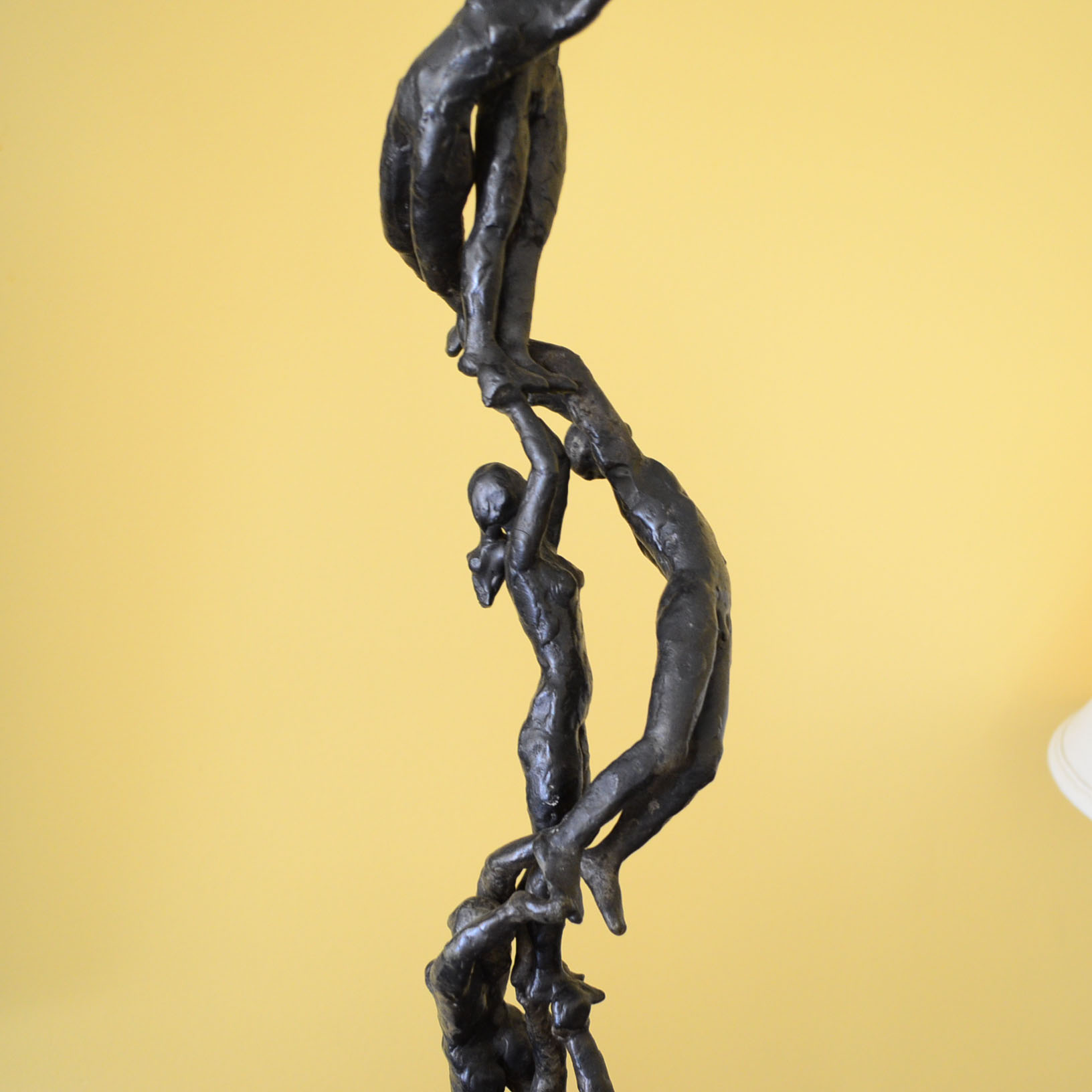 Nathan Hale Abstract Bronze Sculpture