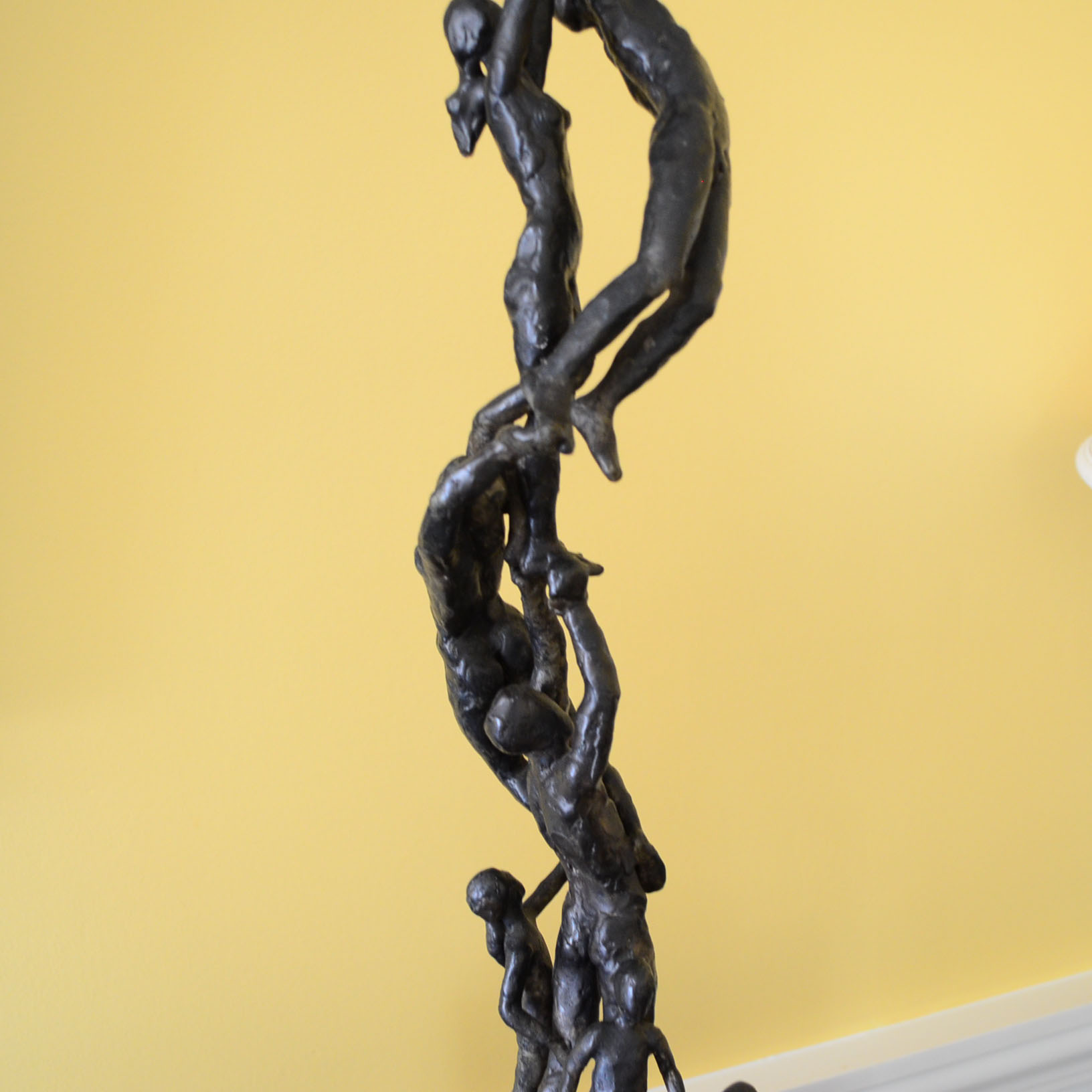 Nathan Hale Abstract Bronze Sculpture