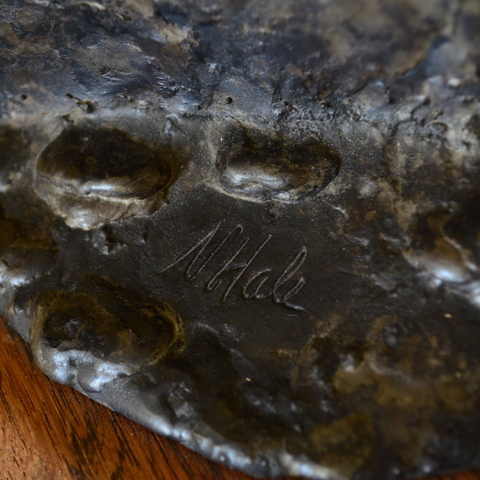 Nathan Hale Abstract Bronze Sculpture