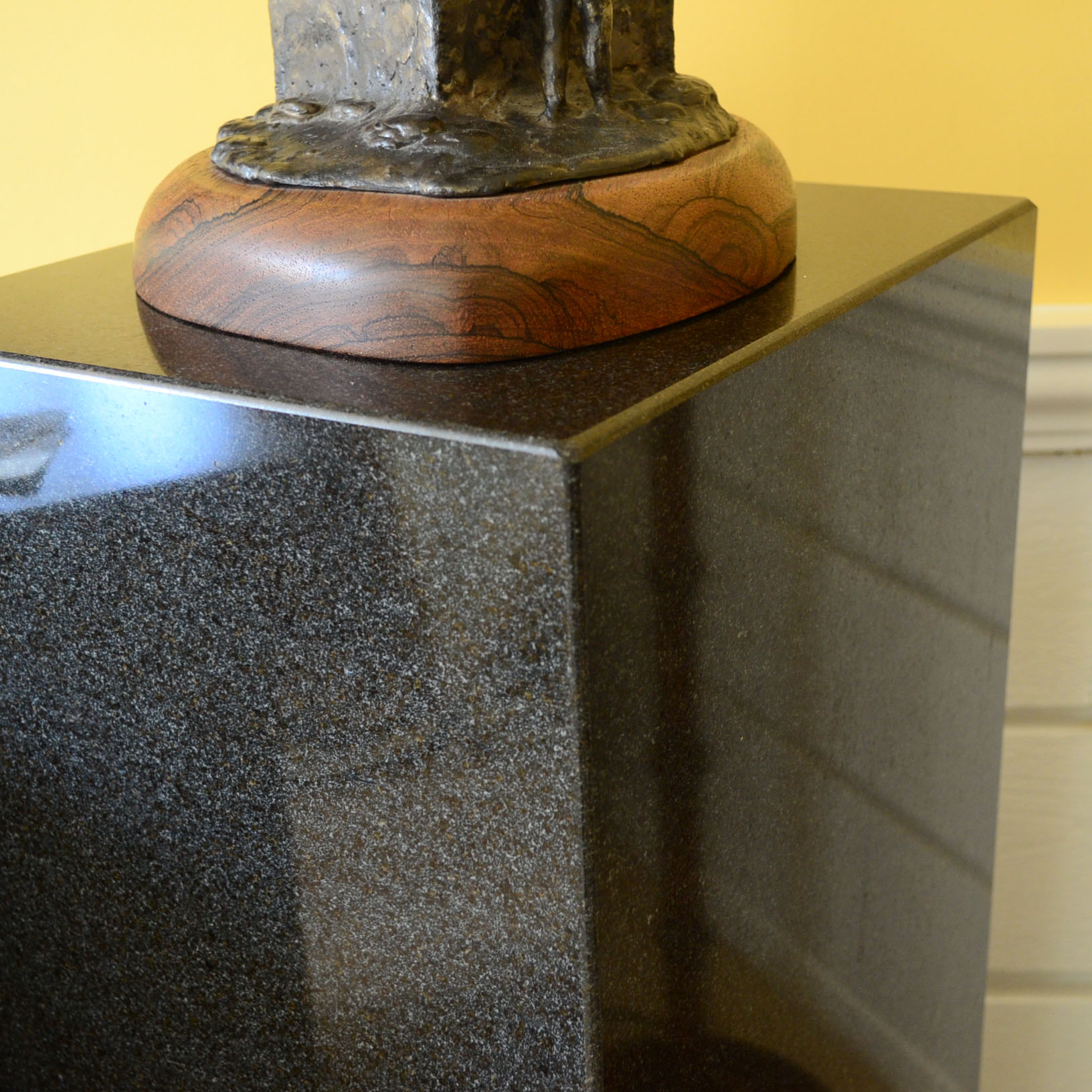 Nathan Hale Abstract Bronze Sculpture