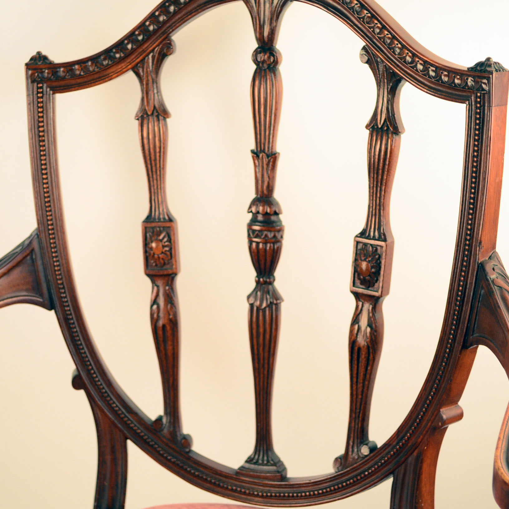 Hepplewhite Style Arm Chair