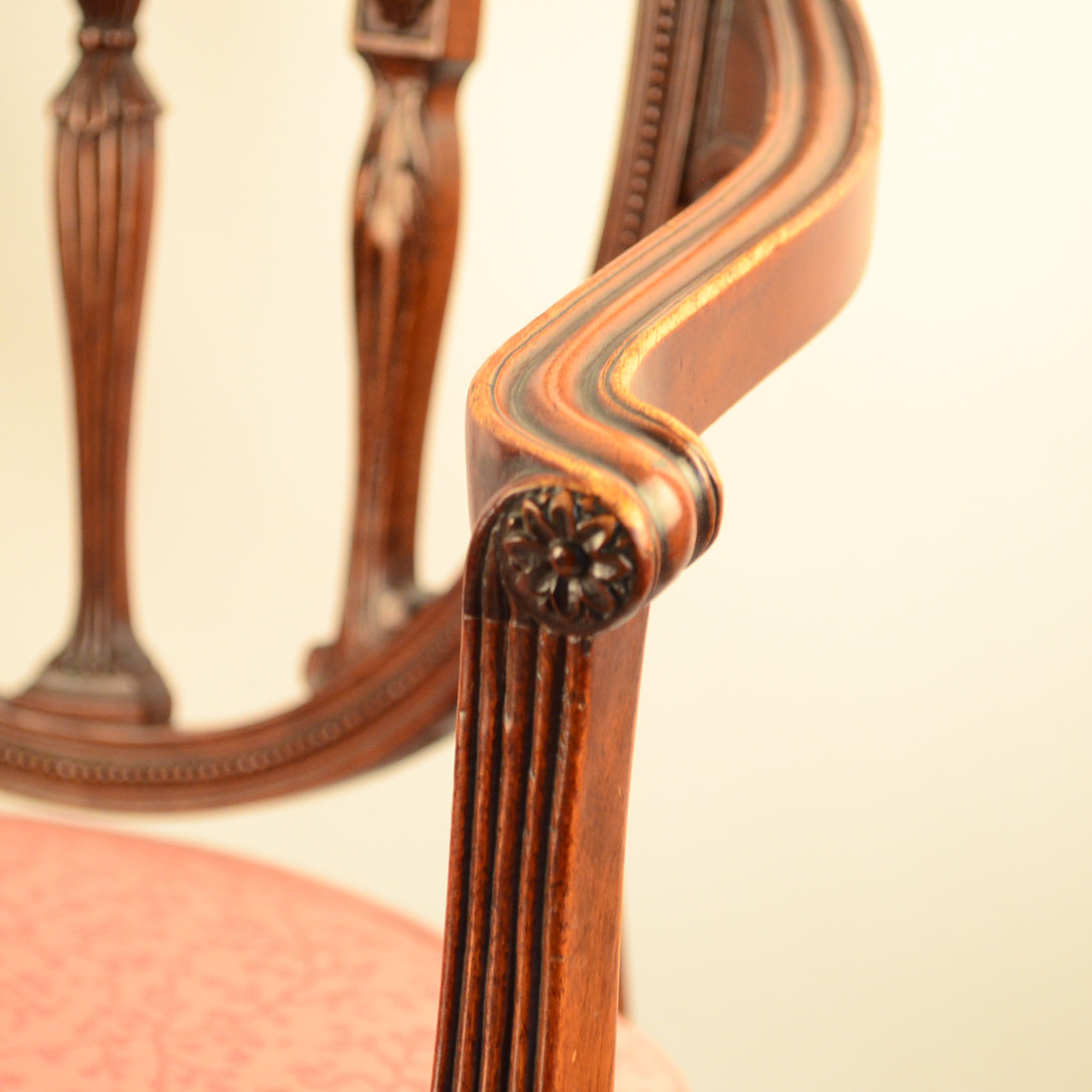 Hepplewhite Style Arm Chair