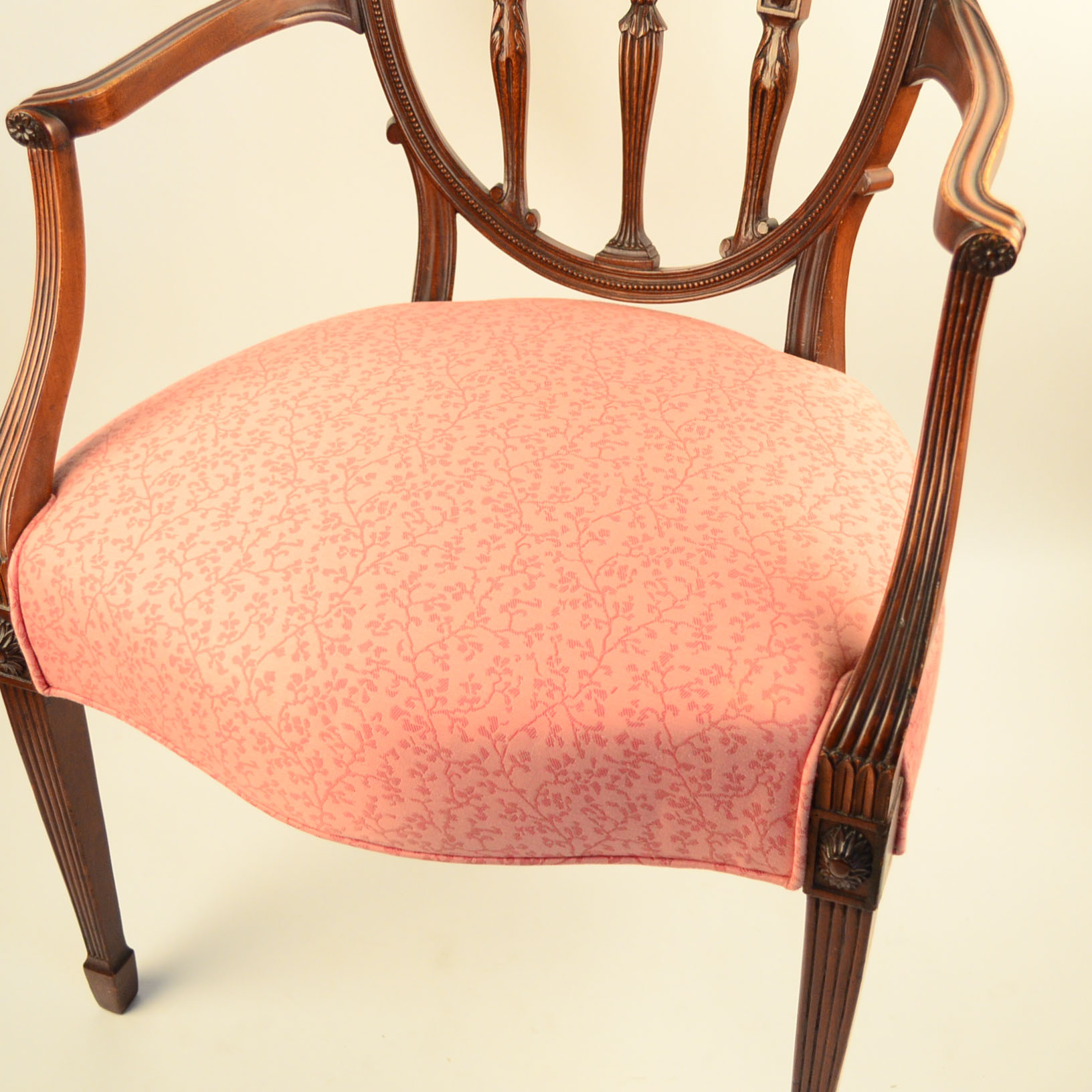 Hepplewhite Style Arm Chair