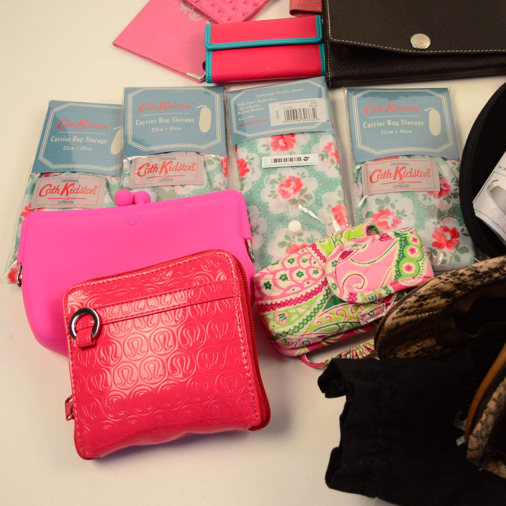 Assorted Accessories in Pink