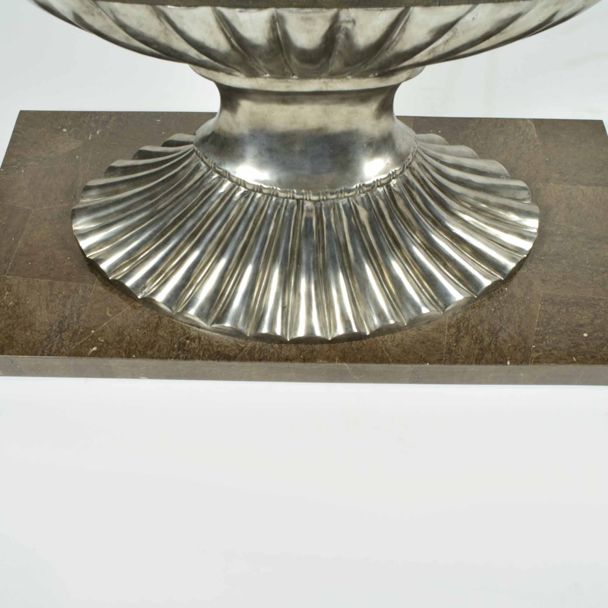 Rococo Style Glass Top Wrought Iron and Brass Console Table