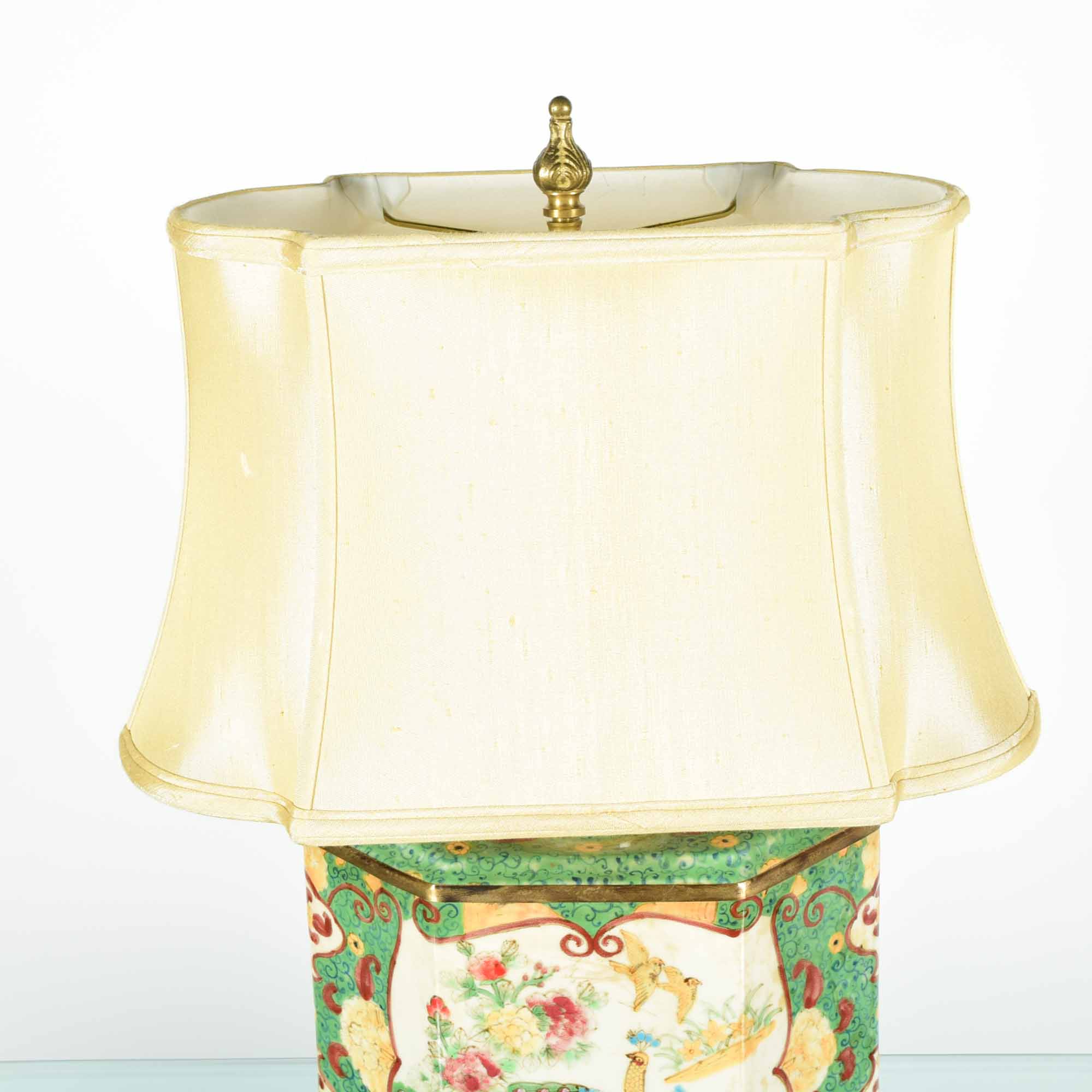 John-Richard Collection Hand Painted Lamp