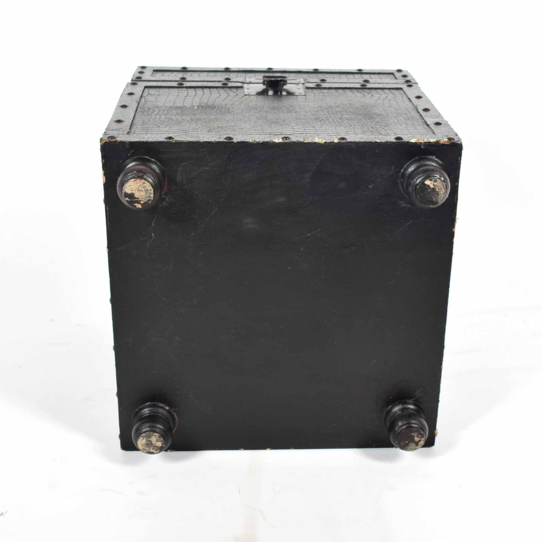 Faux Reptile Decorative Storage Trunk