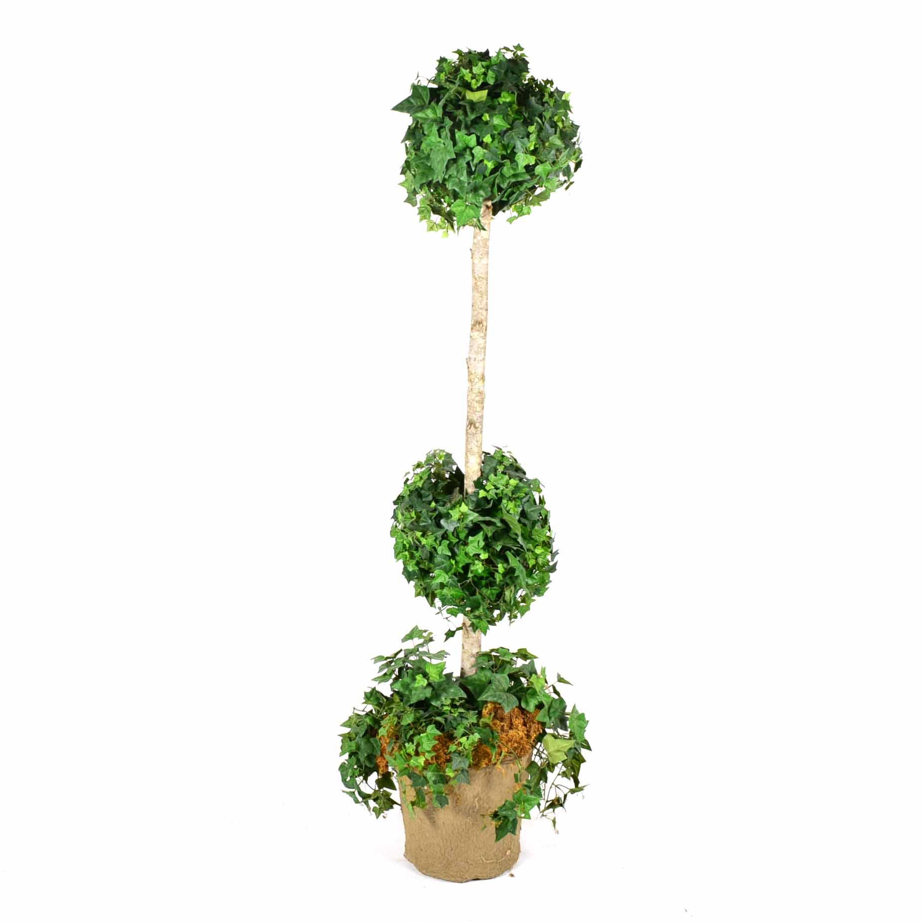 Faux Ivy Topiary Plant