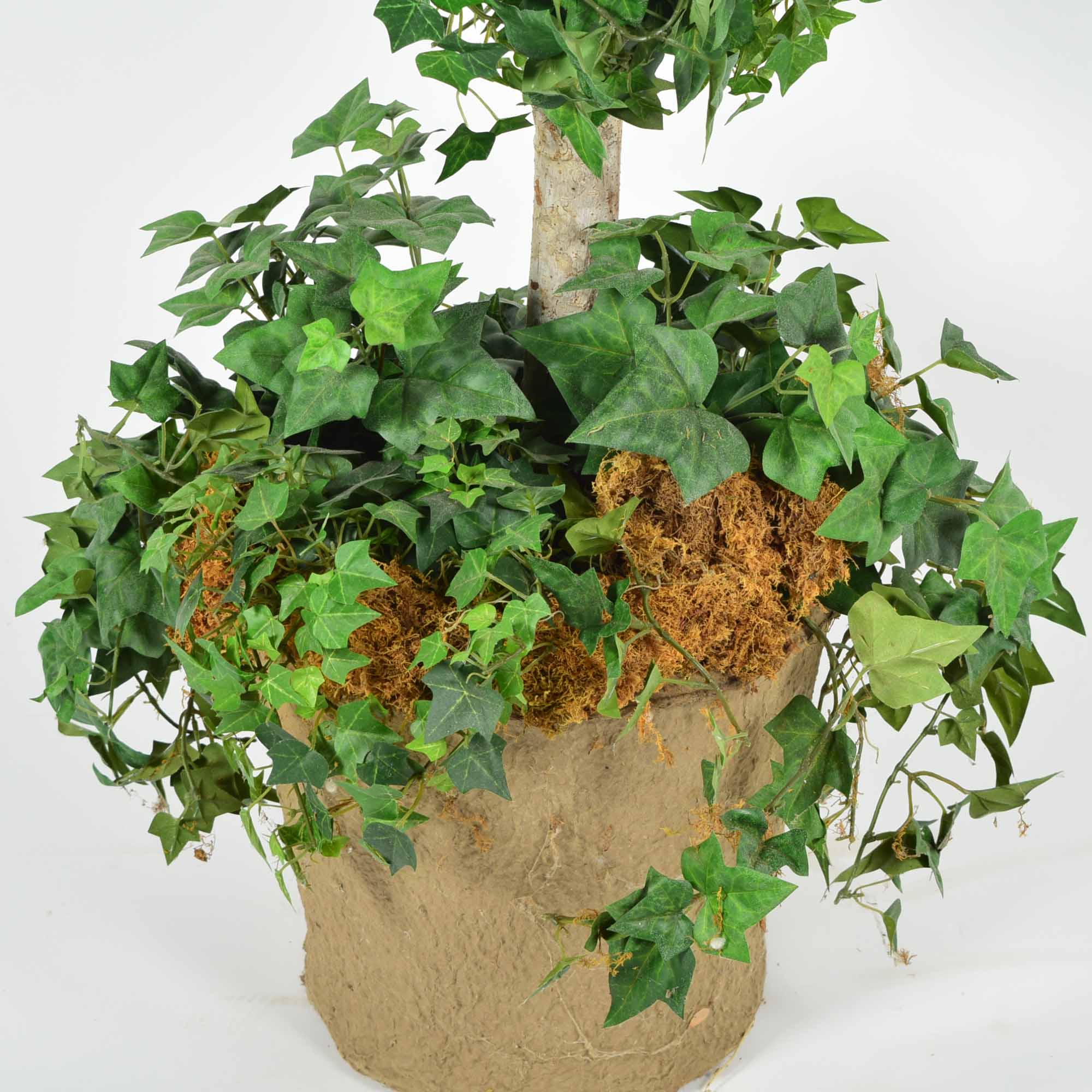 Faux Ivy Topiary Plant