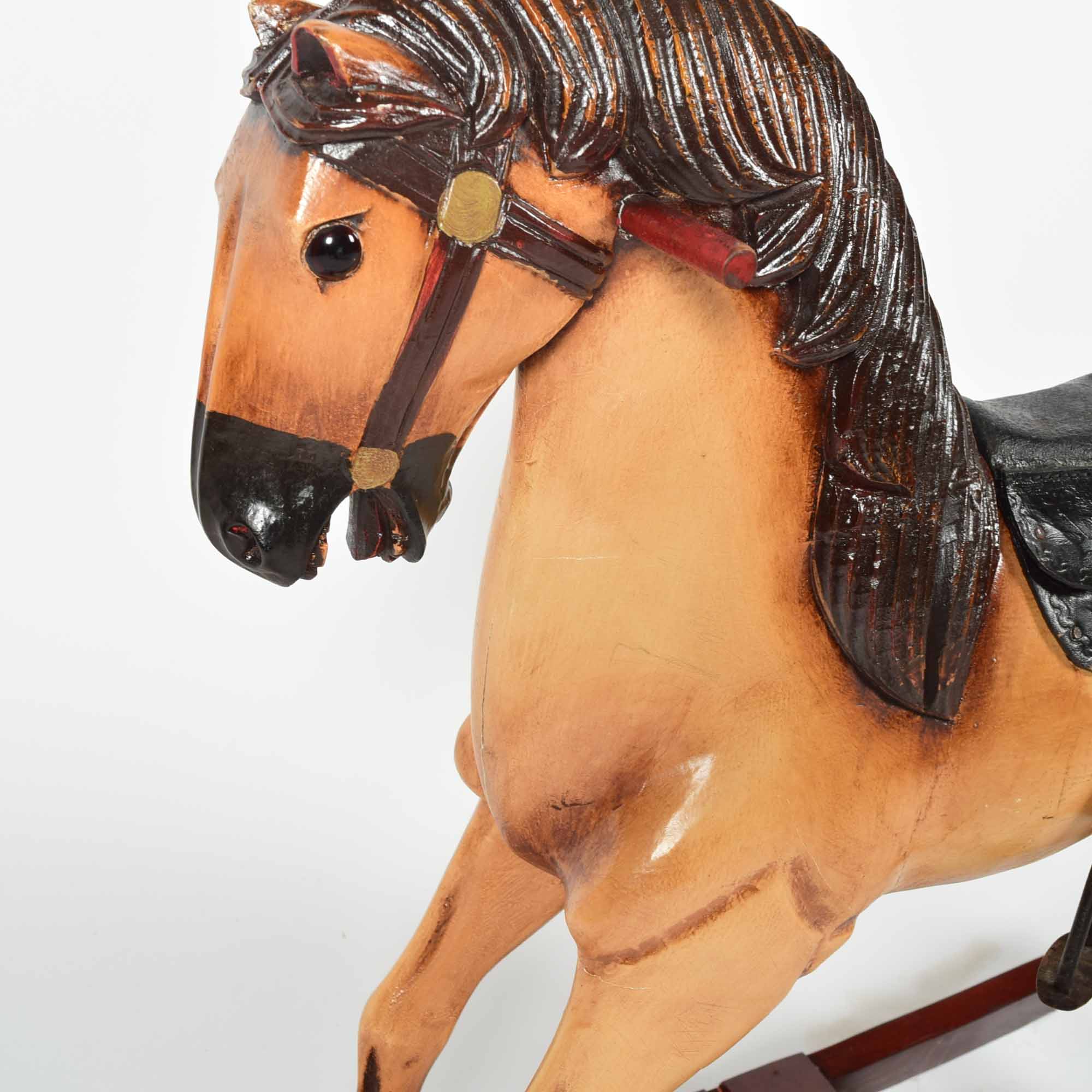 Decorative Resin Rocking Horse