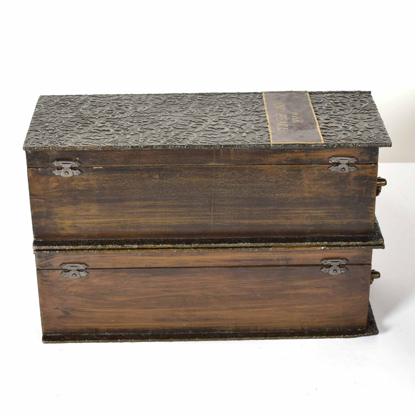 Assortment of Decorative Storage Boxes