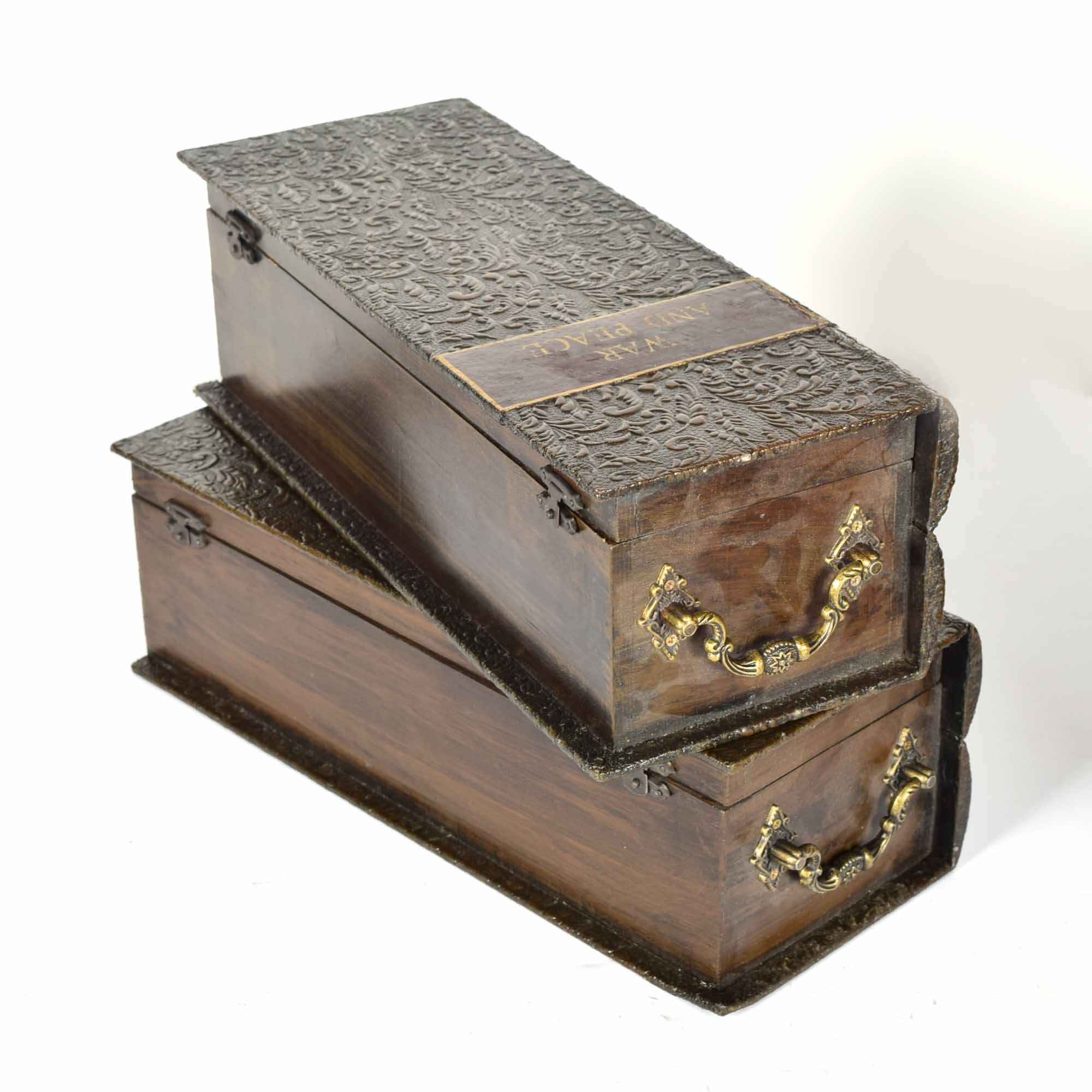 Assortment of Decorative Storage Boxes