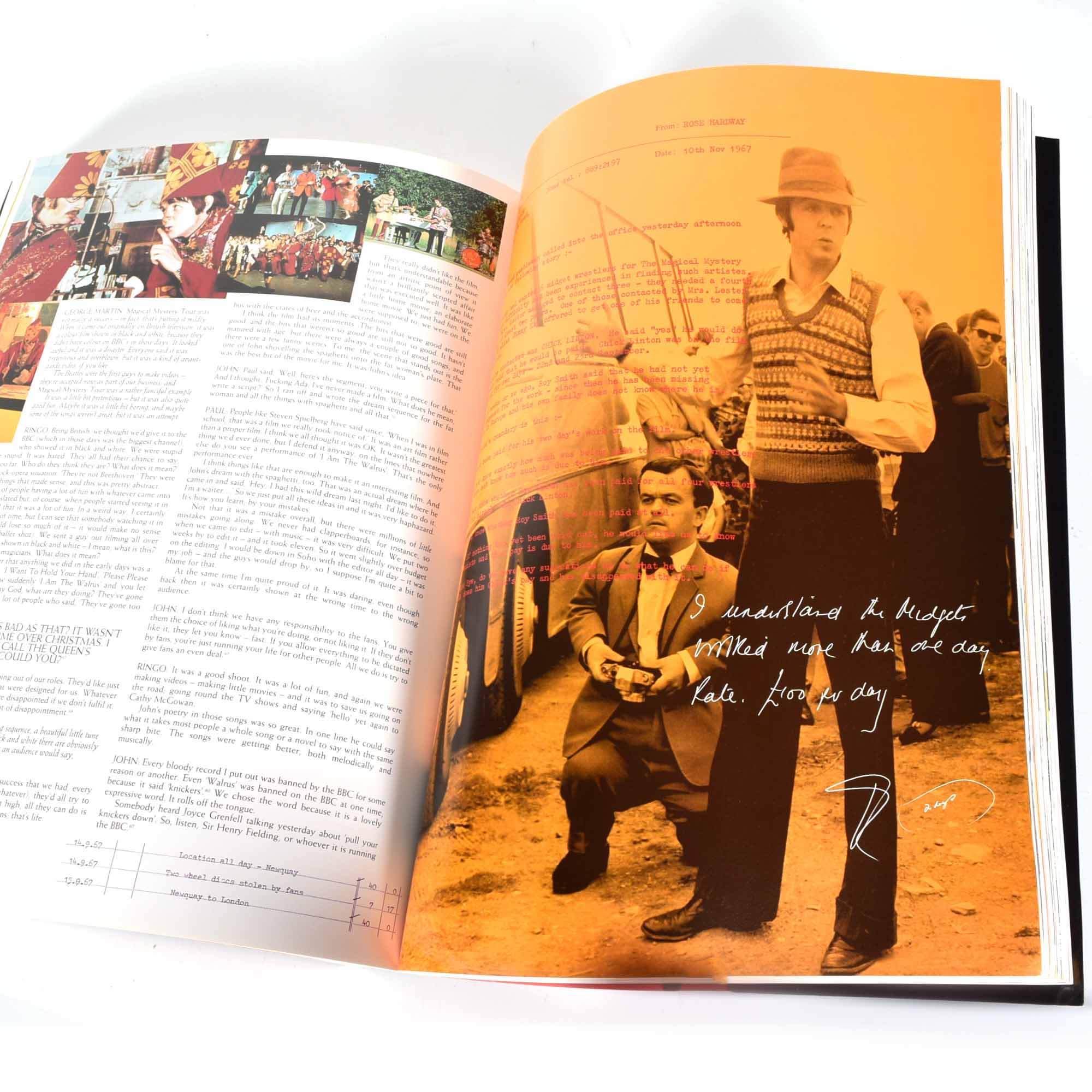 Trio of Coffee Table Books Including "The Beatles Anthology"